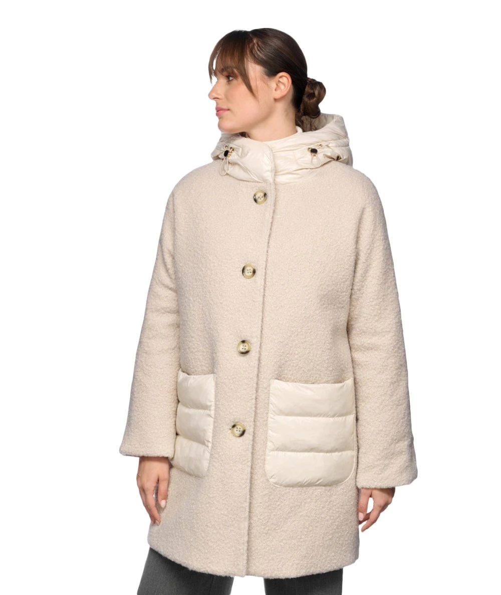 GEOX Γυναικείο Μακρύ Παλτό 3/4 2