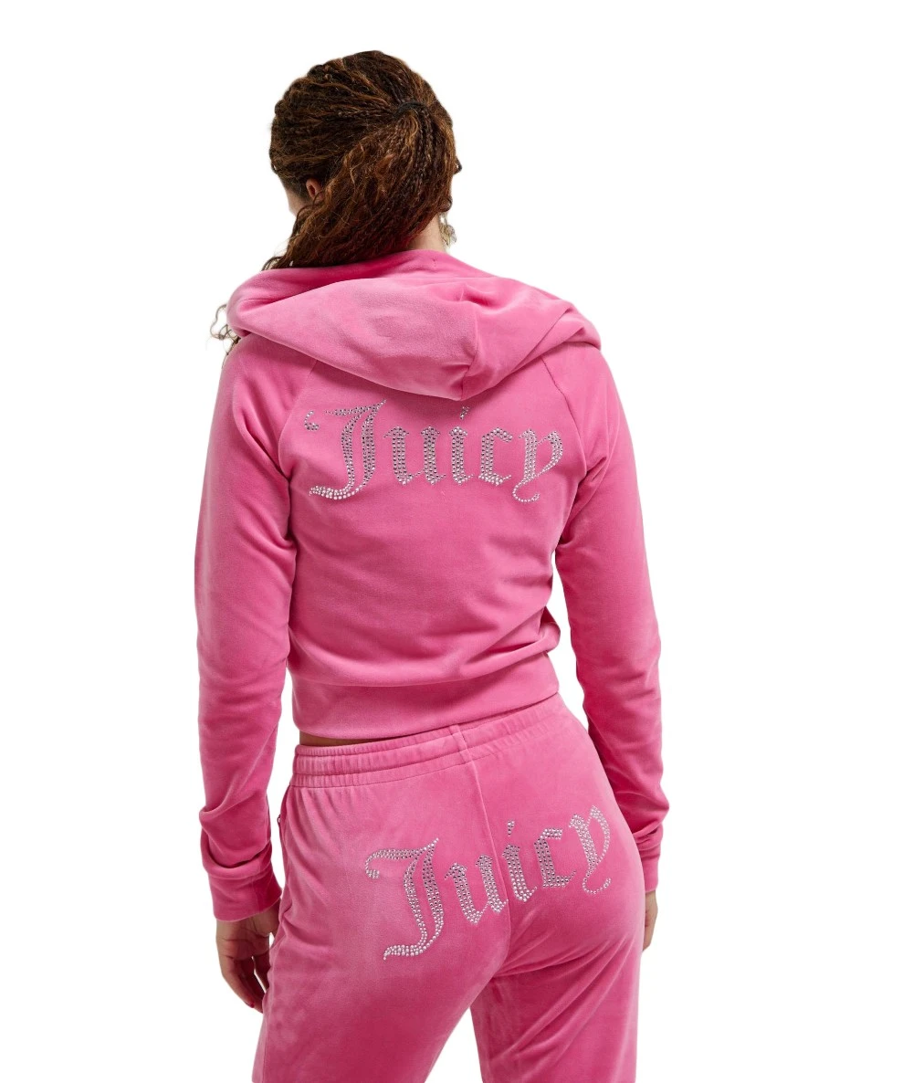 Juicy Couture Women's Velvet Cardigan. 1