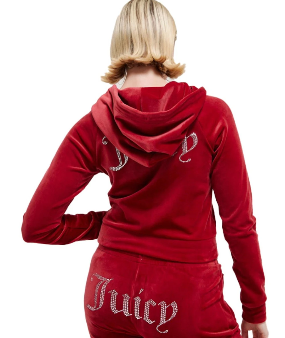 Juicy Couture Women's Velvet Cardigan. 1