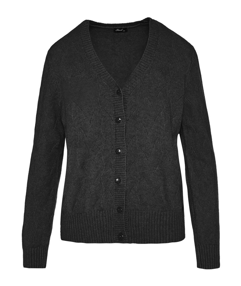 FOREL Women's Knitted Cardigan With Special Knitting. 1