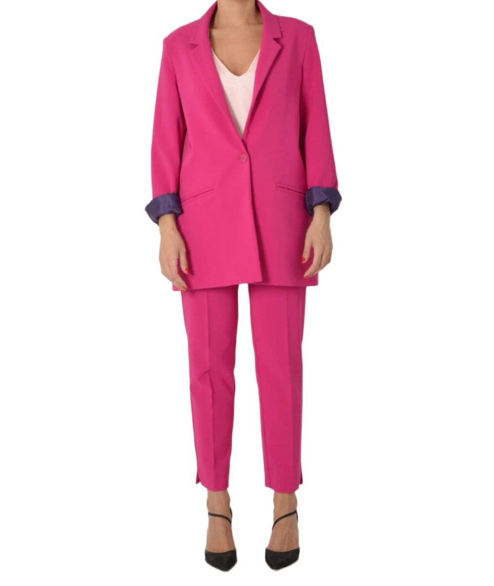 MY T Γυναικείο Blazer μακρύ σακάκι 1