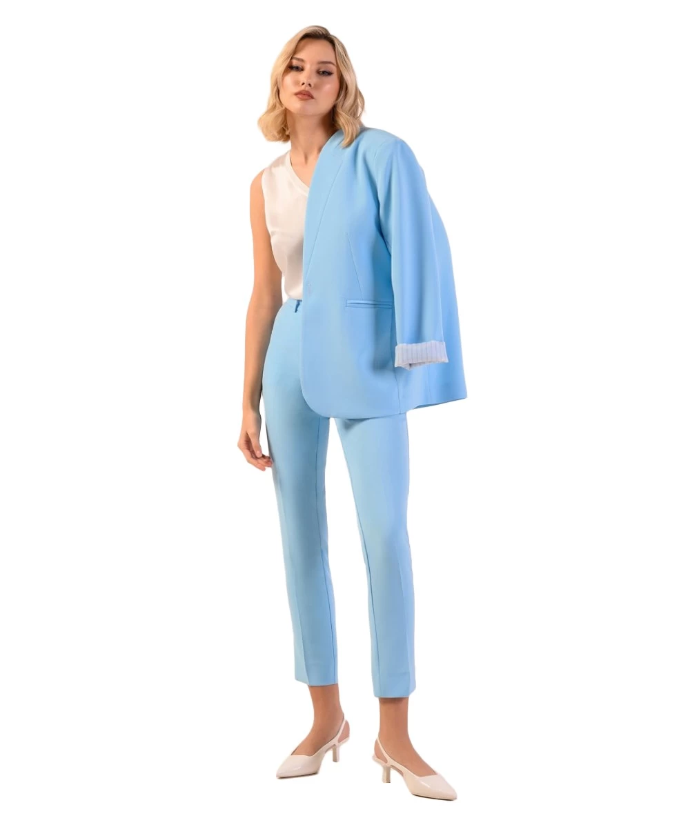 DERPOULI Women's Blazer Suit. 8