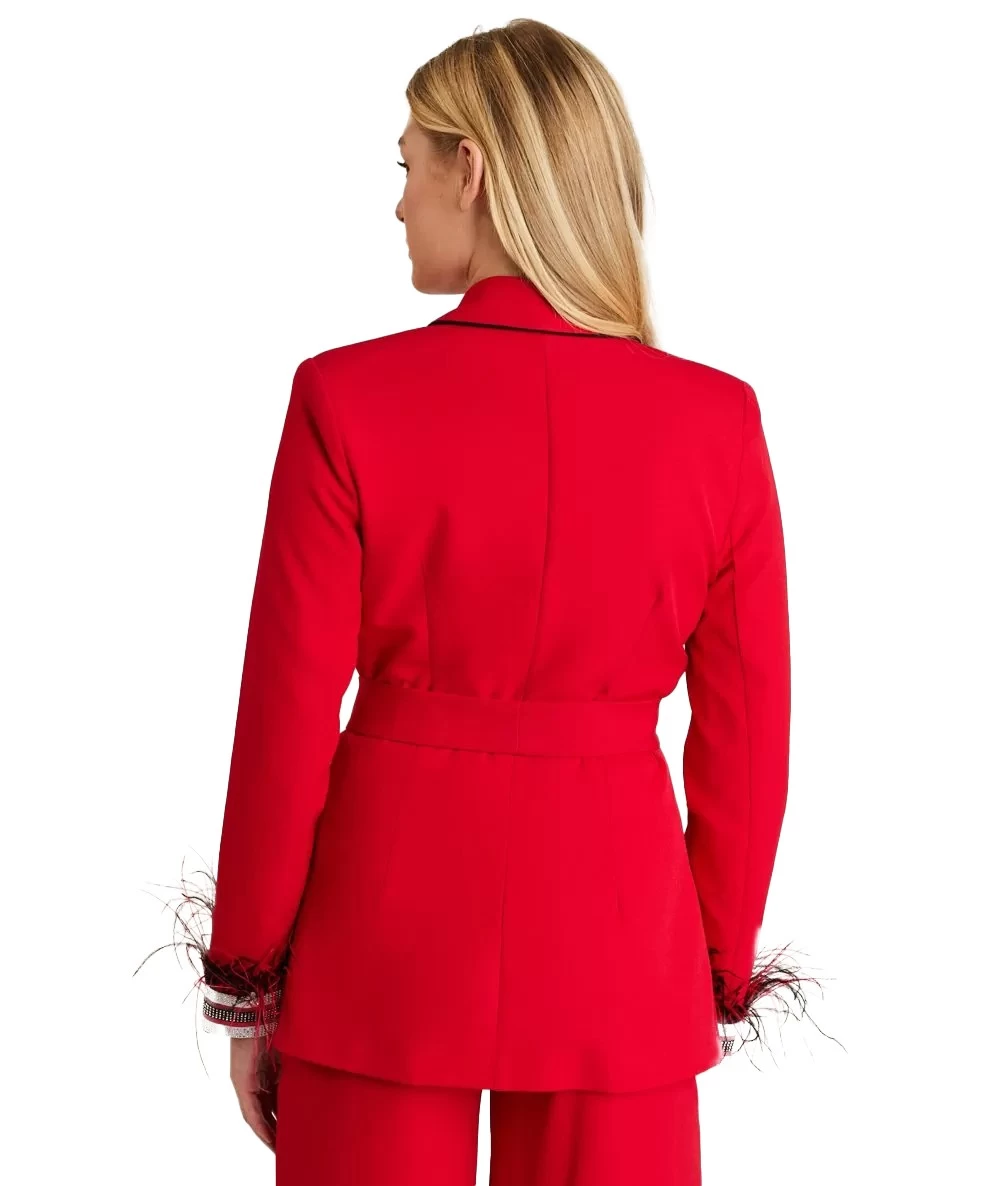 FOREL Γυναικείο Κόκκινο Κουστούμι  3