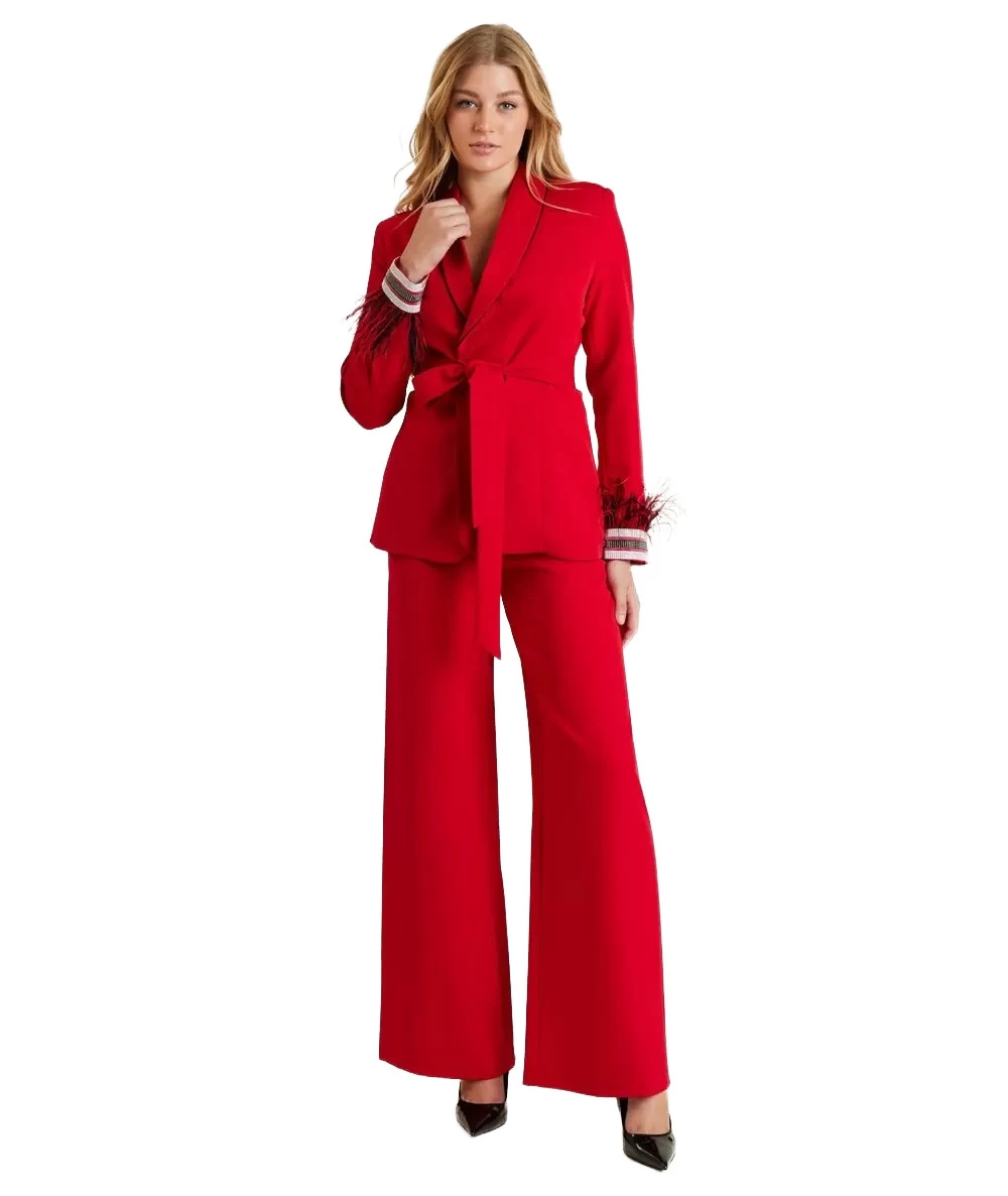 FOREL Γυναικείο Κόκκινο Κουστούμι  1