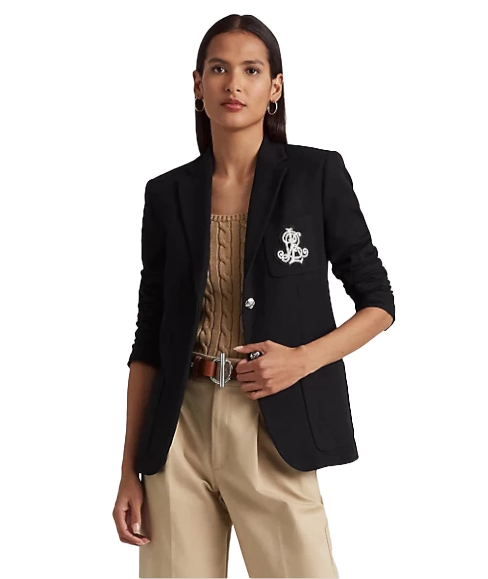 Ralph Lauren Γυναικείο Βαμβακερό Ζακάρ Blazer 1