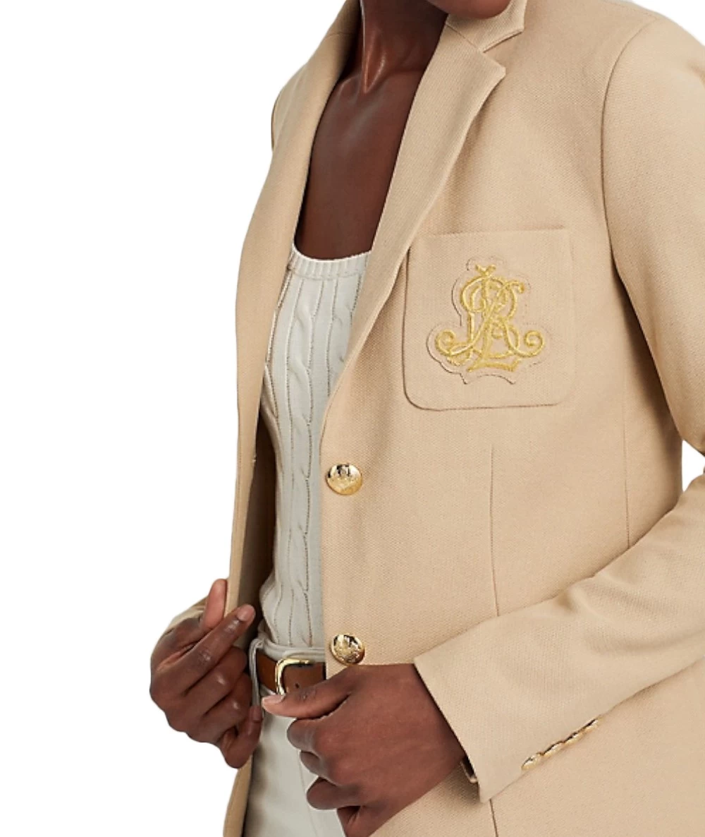 Ralph Lauren Women's Bullion Jacquard Blazer 3