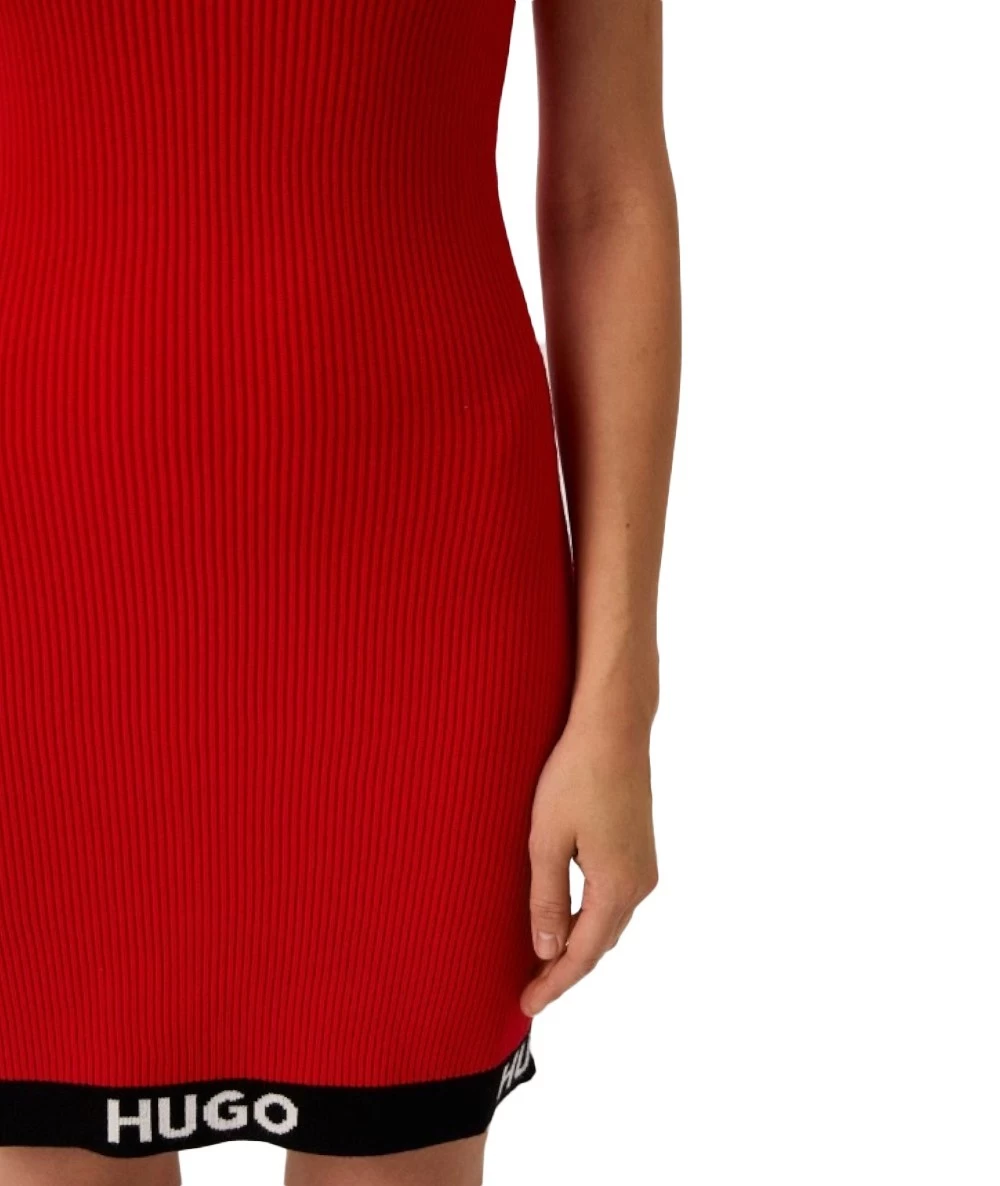 HUGO Women's Knitted Dress Sarta 4