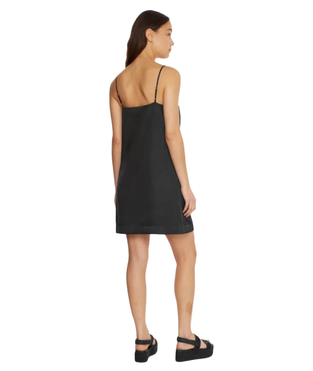 Calvin Klein Monogram Satin Slip Dress 3