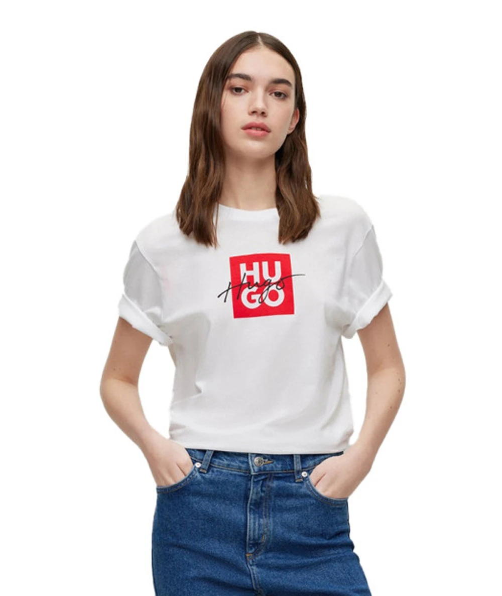 Hugo Boss Women's Cotton T-shirt 1