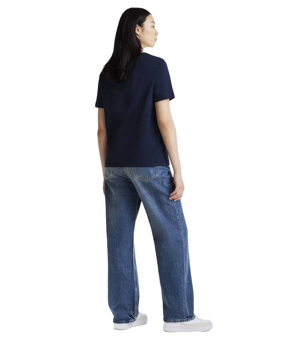 Tommy Hilfiger Γυναικείο T-shirt Με V Λαιμόκοψη. 4