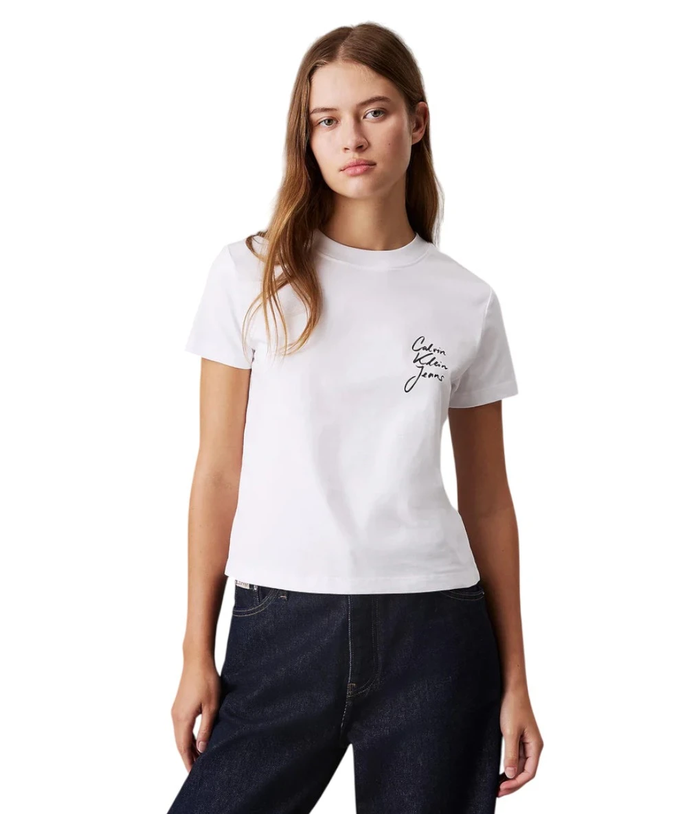 Calvin Klein Institutional Baby Bright Women's T-Shirt. 1