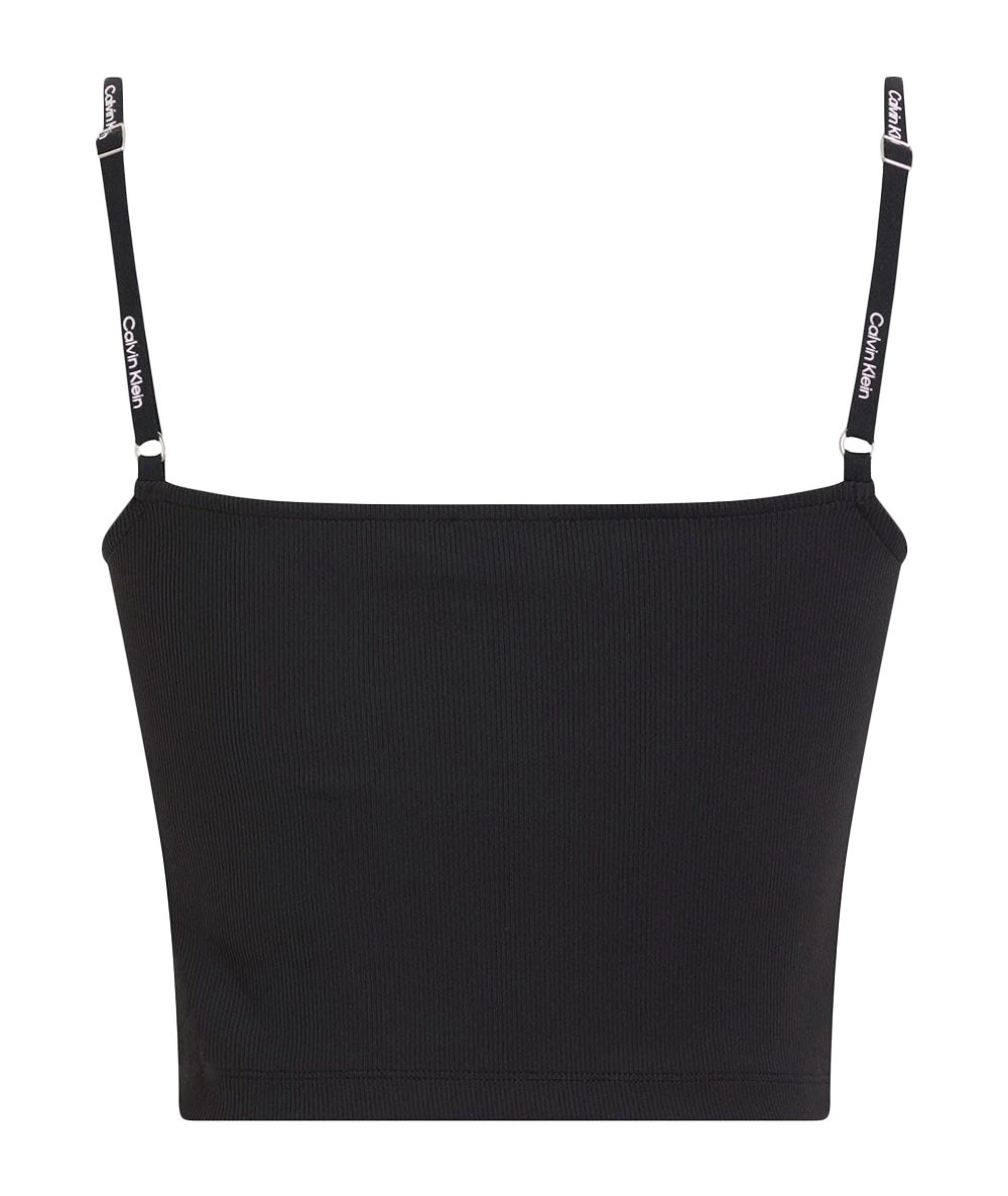 Calvin Klein Γυναικείο Αμάνικο Τοπ Μπλουζάκι 6