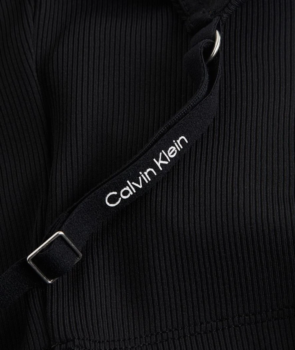 Calvin Klein Γυναικείο Αμάνικο Τοπ Μπλουζάκι 7