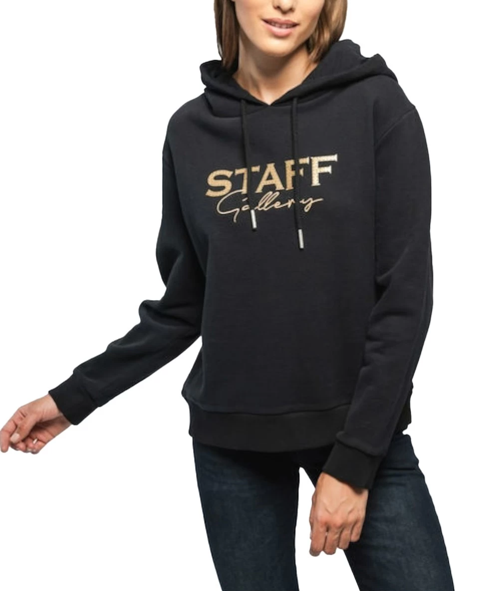STAFF Γυναικείο φούτερ με κουκούλα. 5