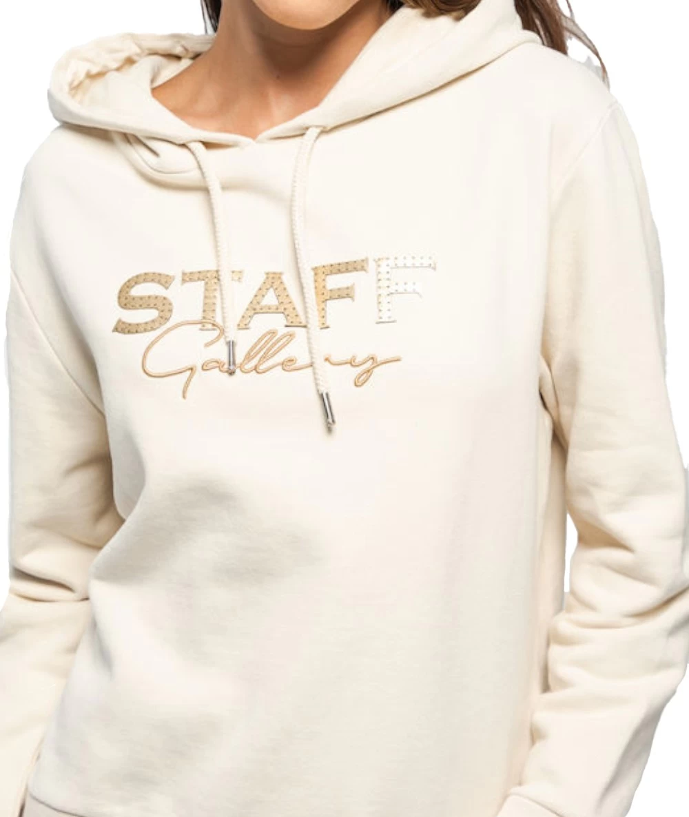 STAFF Γυναικείο φούτερ με κουκούλα. 6