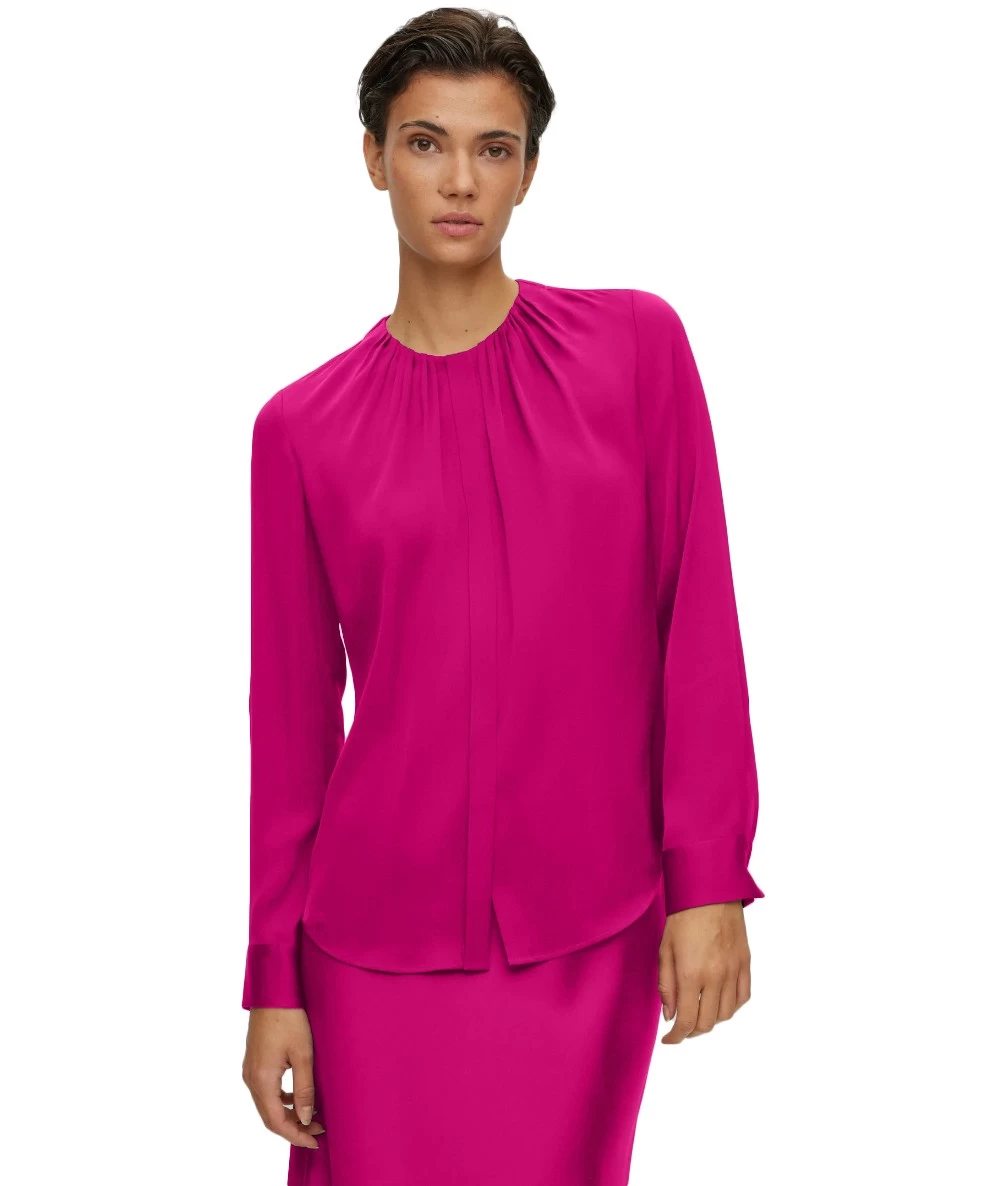 BOSS Γυναικεία Μεταξωτή Μπλούζα 1