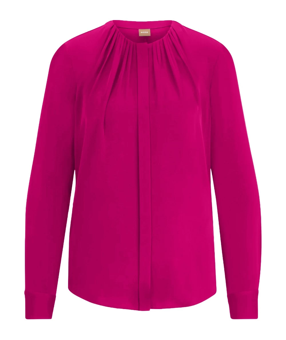 BOSS Γυναικεία Μεταξωτή Μπλούζα 2