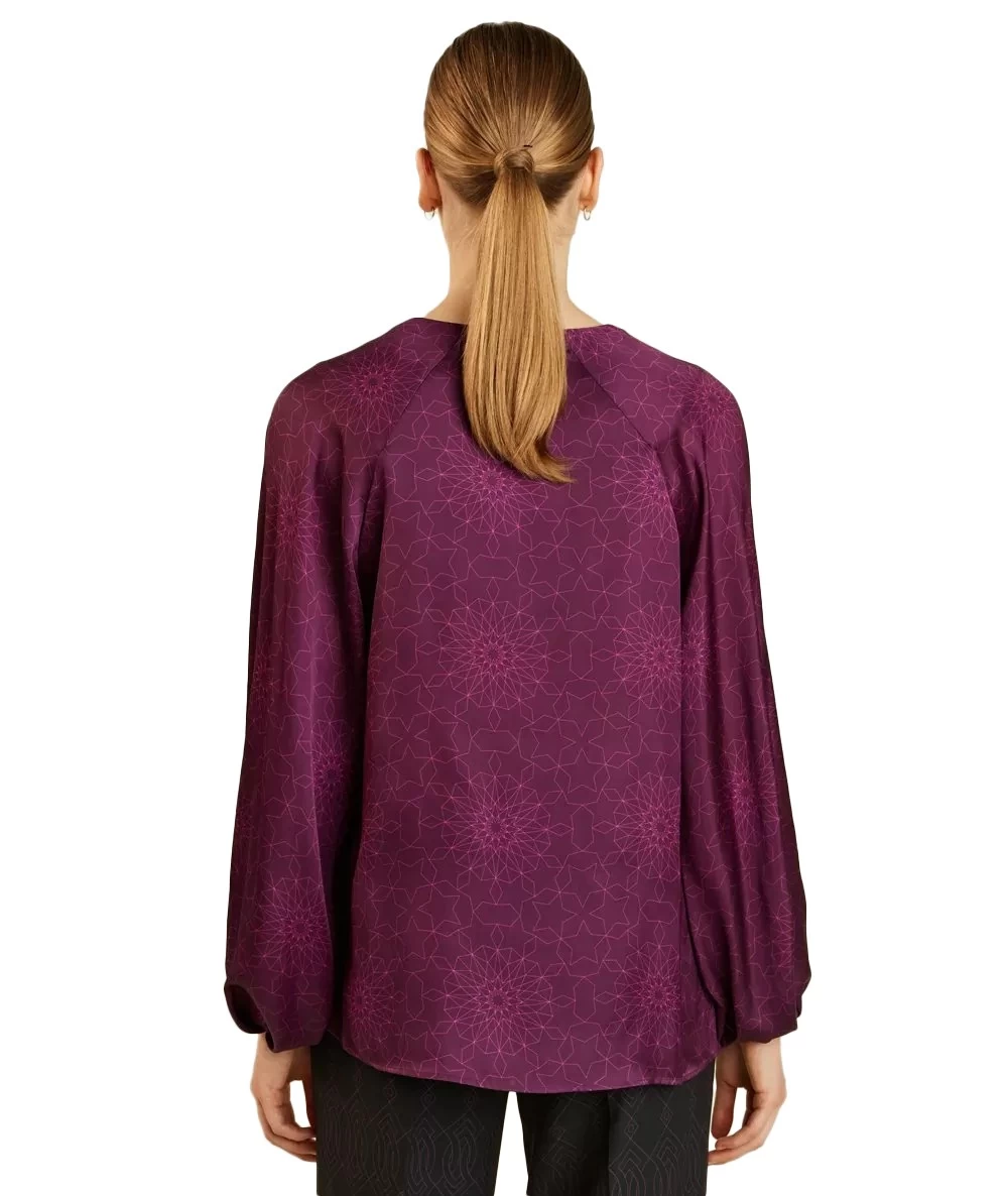 FOREL Γυναικεία Μπλούζα με γεωμετρικά σχέδια 3