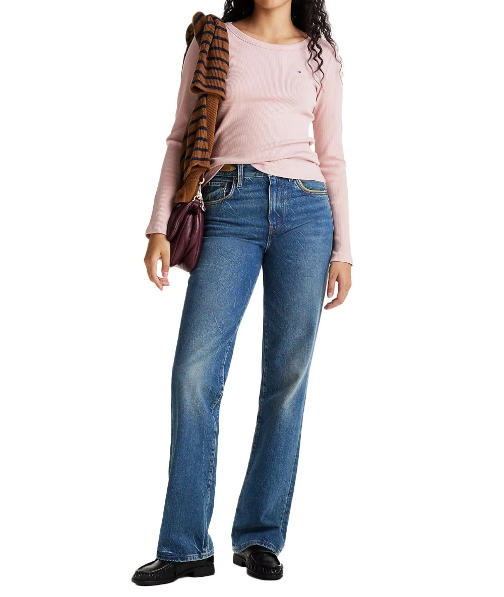 TOMMY HILFIGER Women's Long Sleeve T-Shirt 3