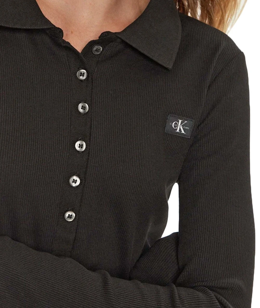 CALVIN KLEIN Women's Polo Bodysuit 3