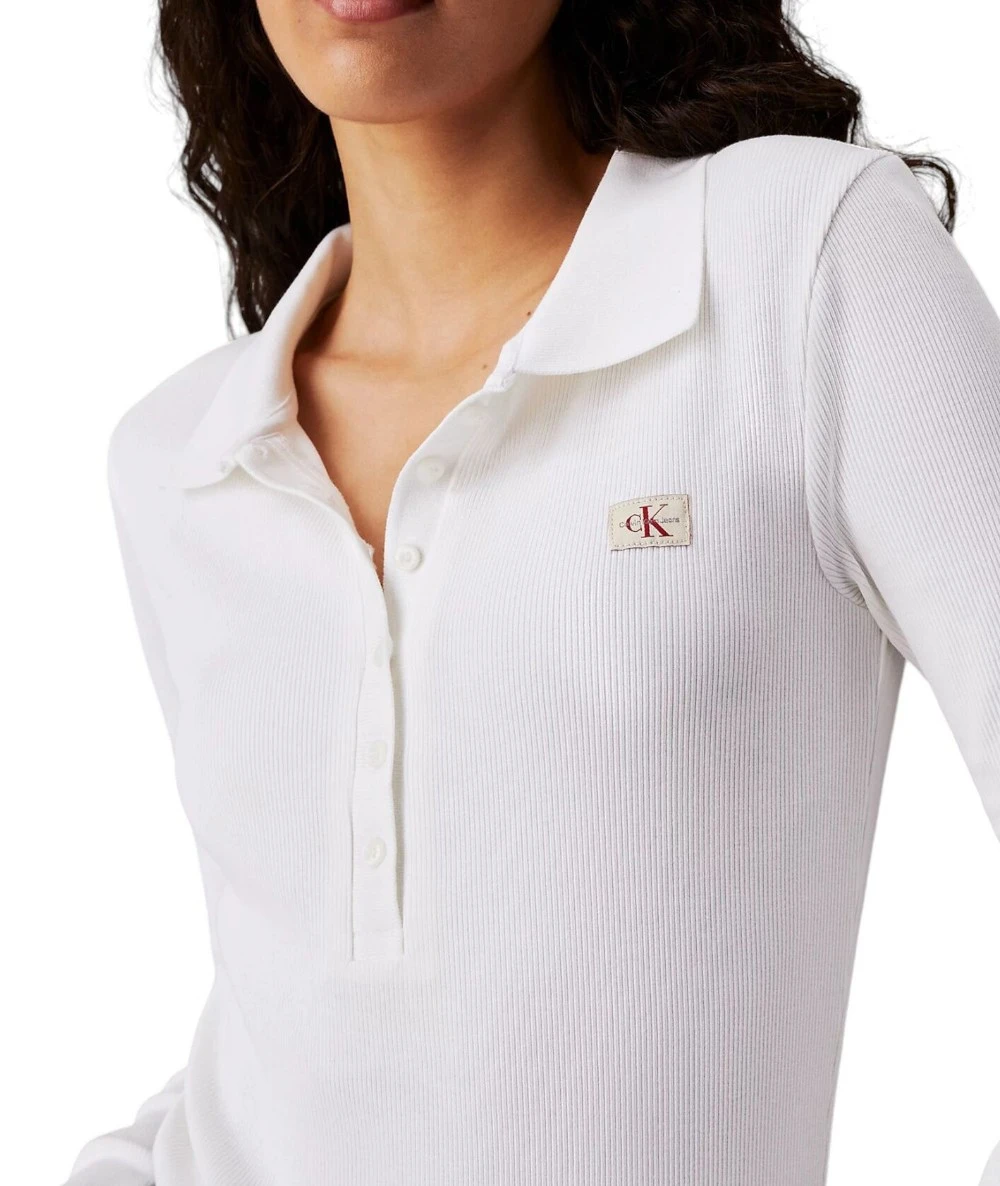 CALVIN KLEIN Women's Polo Bodysuit 3