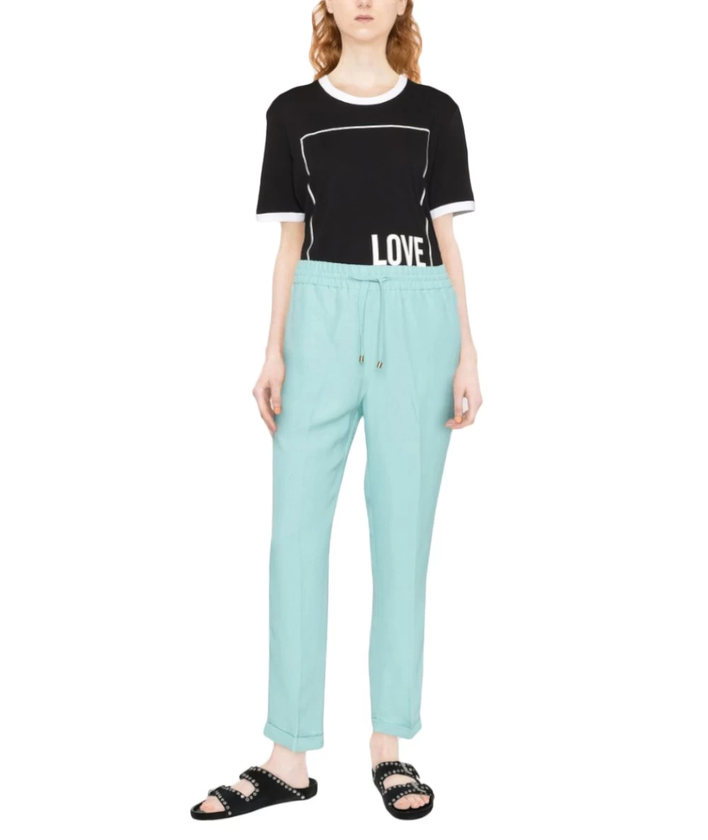 Love Moschino Women T-shirt with logo. 1