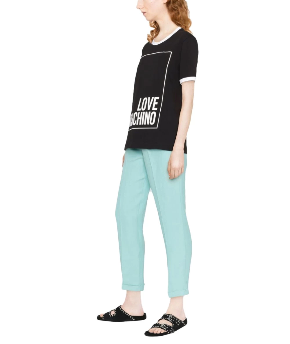Love Moschino Women T-shirt with logo. 2