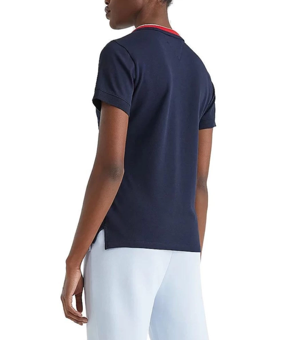 Tommy Hilfiger Γυναικεία Polo Μπλούζα. 2