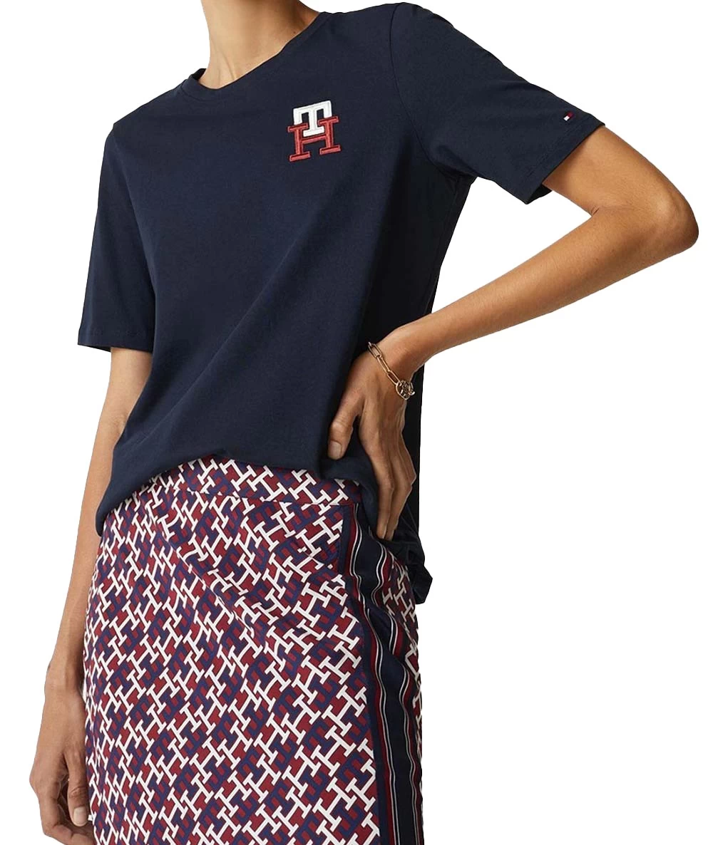 Tommy Hilfiger Γυναικείο T-shirt με Στάμπα. 1