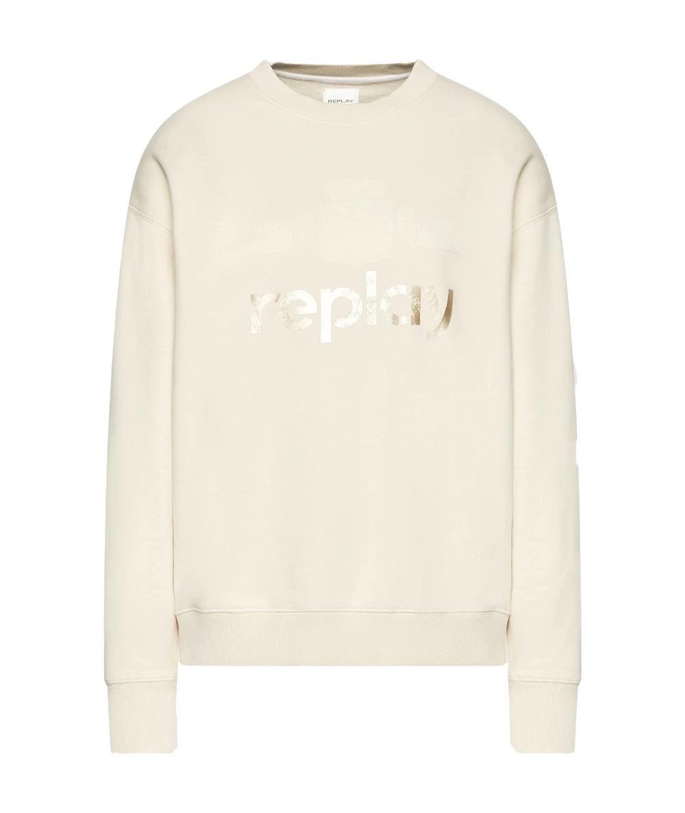 Replay Γυναικείο βαμβακερό Φούτερ. 4