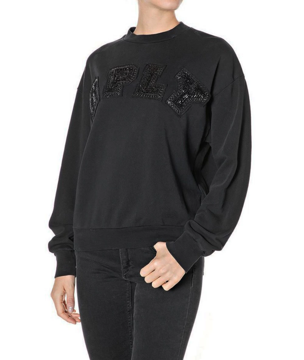 Replay Γυναικείο βαμβακερό Φούτερ. 1