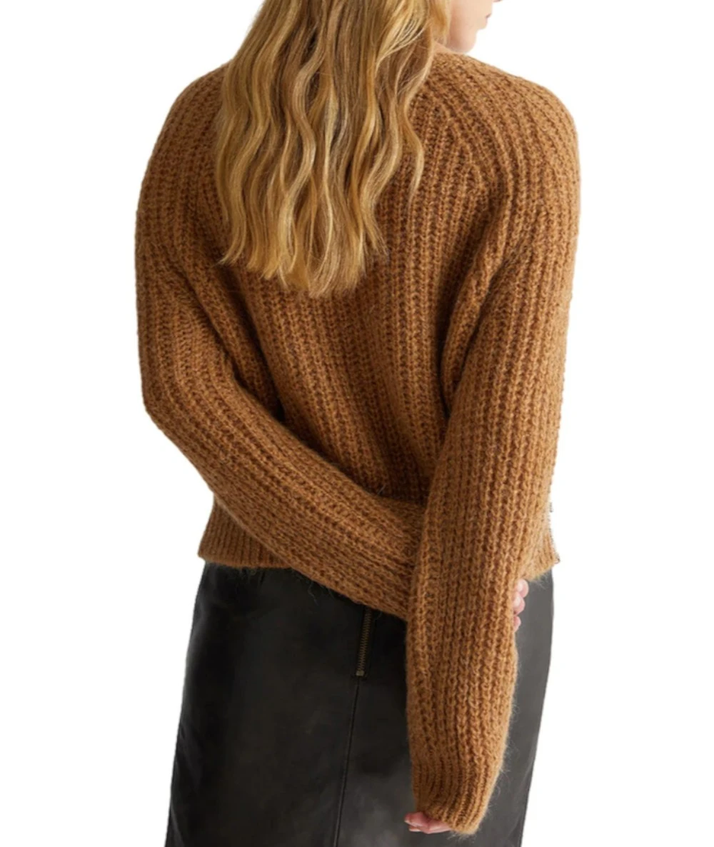 Liu Jo Women's Sweater Toasted Coconut 4