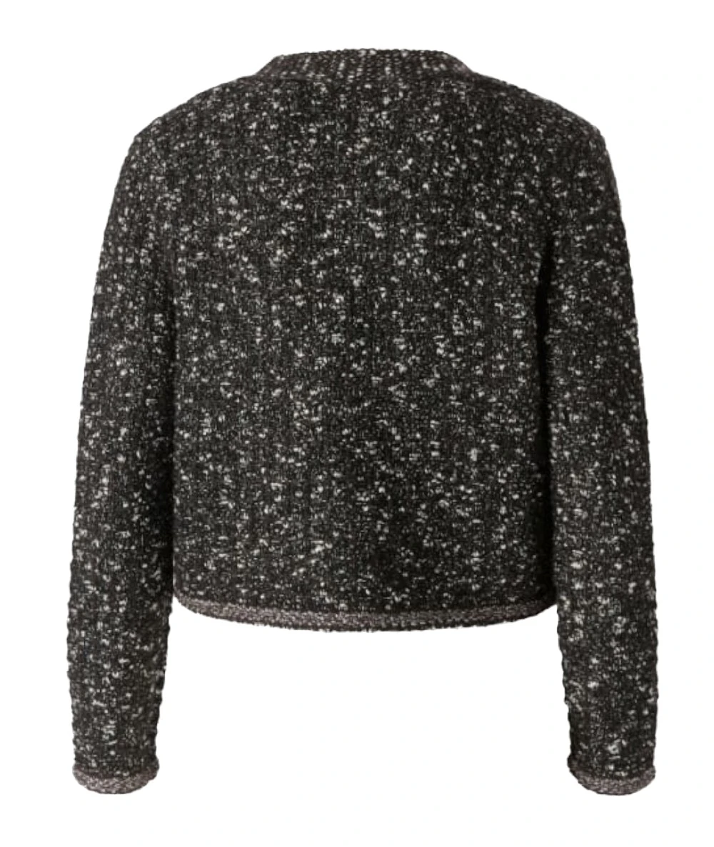 Pinko Γυναικείο Κοντή Ζακέτα Με Παγιέτες Και Λαιμόκοψη V 6