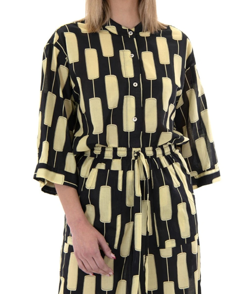 BLACK & BLACK Ladies comfort shirt with 3/4 sleeves 1