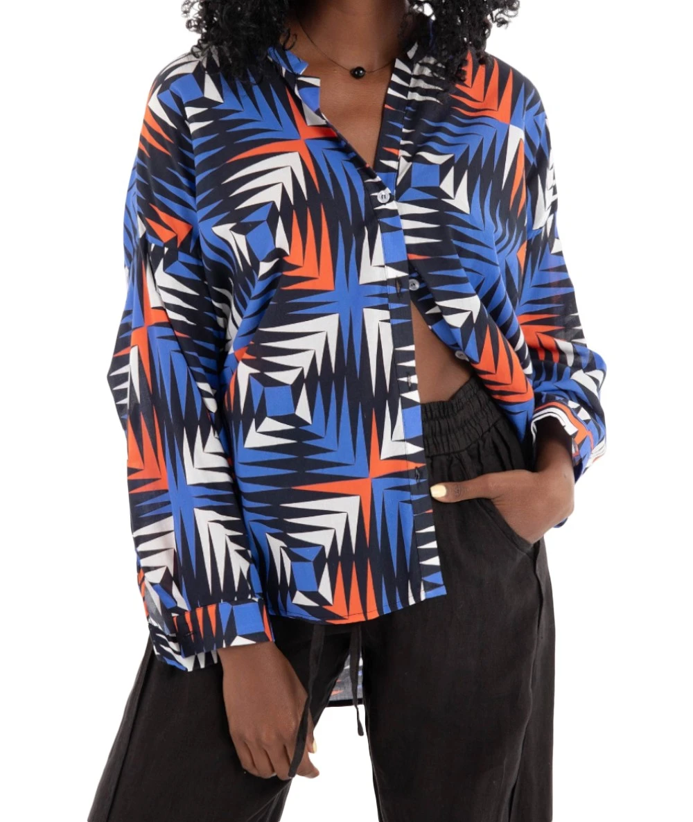Black & Black Women's colorful shirt in a relaxed fit 1