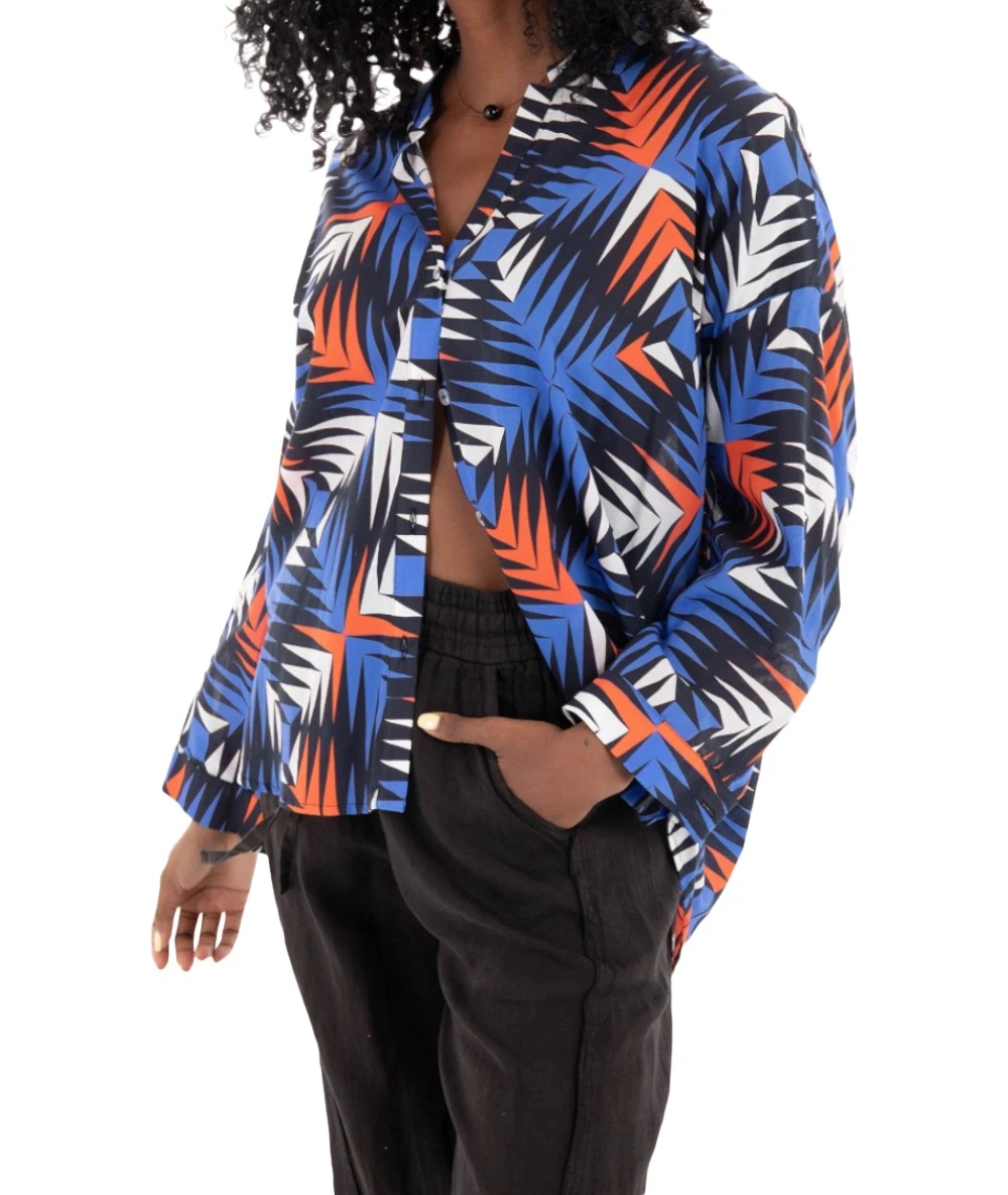 Black & Black Women's colorful shirt in a relaxed fit 2