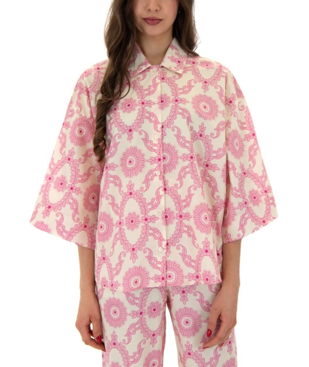 My T Wearables Γυναικείο σετ πουκάμισο και παντελόνι 2