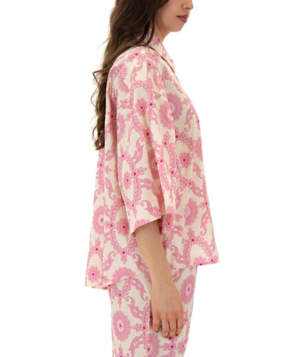 My T Wearables Γυναικείο σετ πουκάμισο και παντελόνι 4