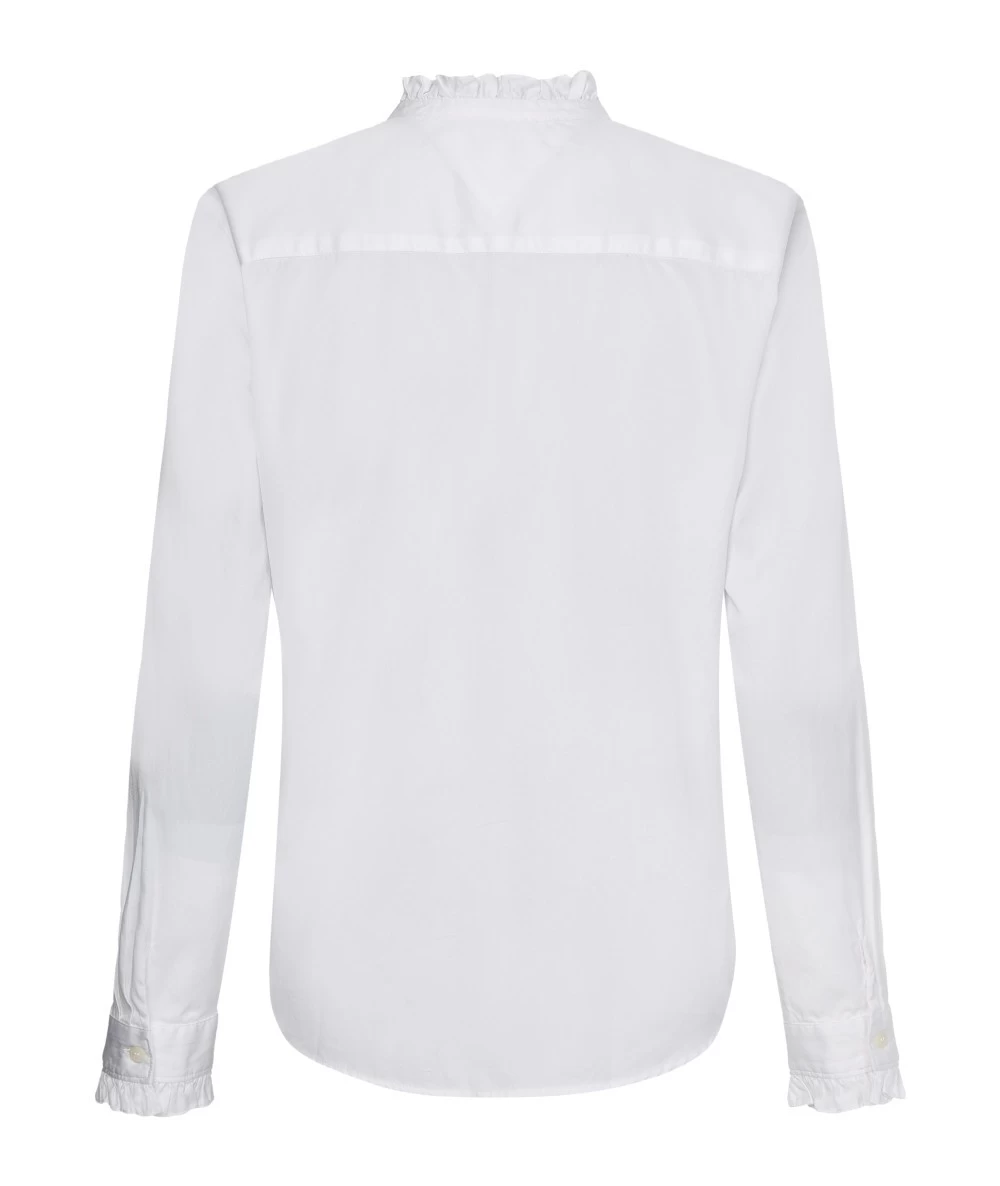 Tommy Hilfiger Women's Long Sleeve Shirt With Collar Detail 3