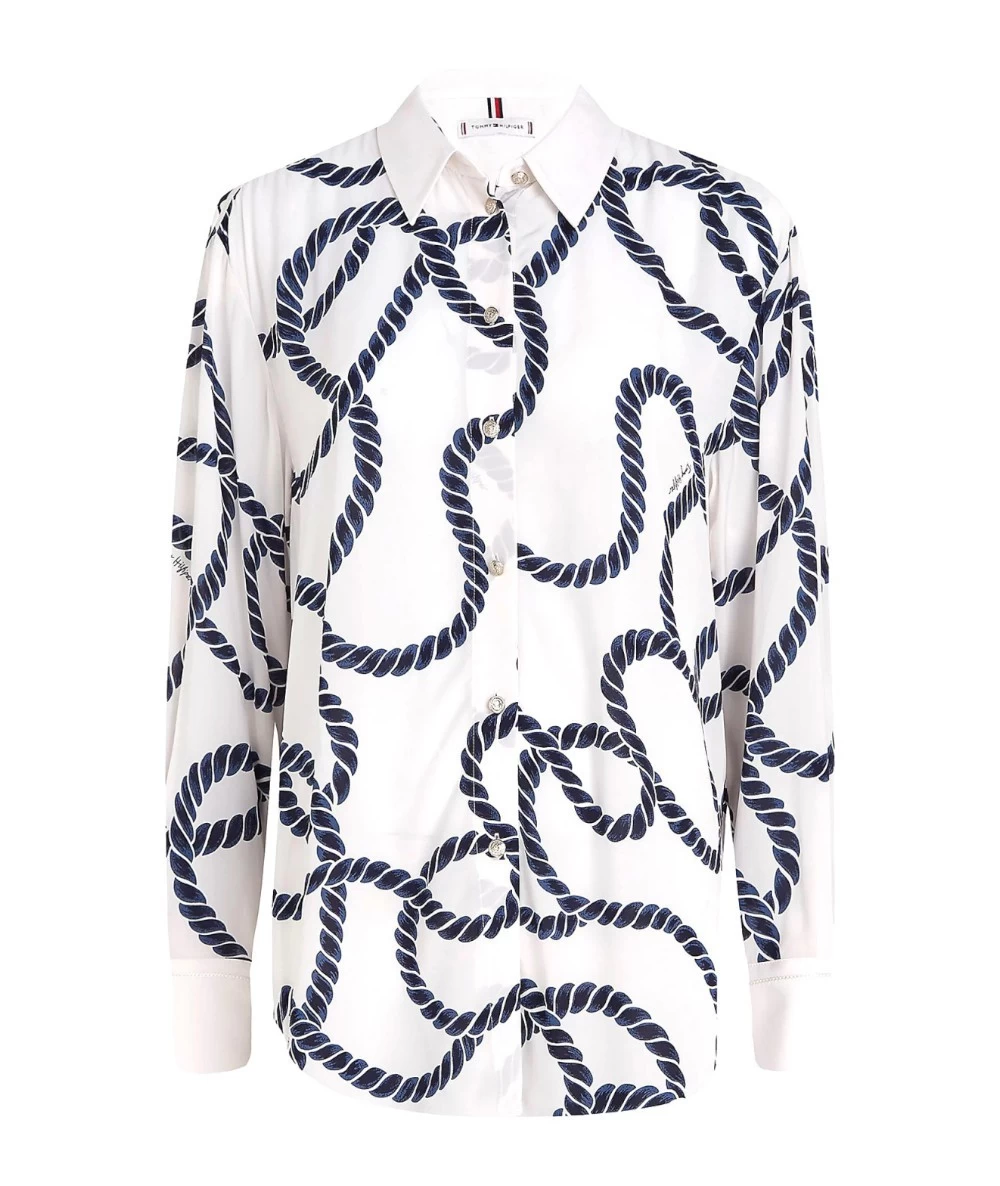 Tommy Hilfiger Μακρυμάνικο Γυναικείο Πουκάμισο 4