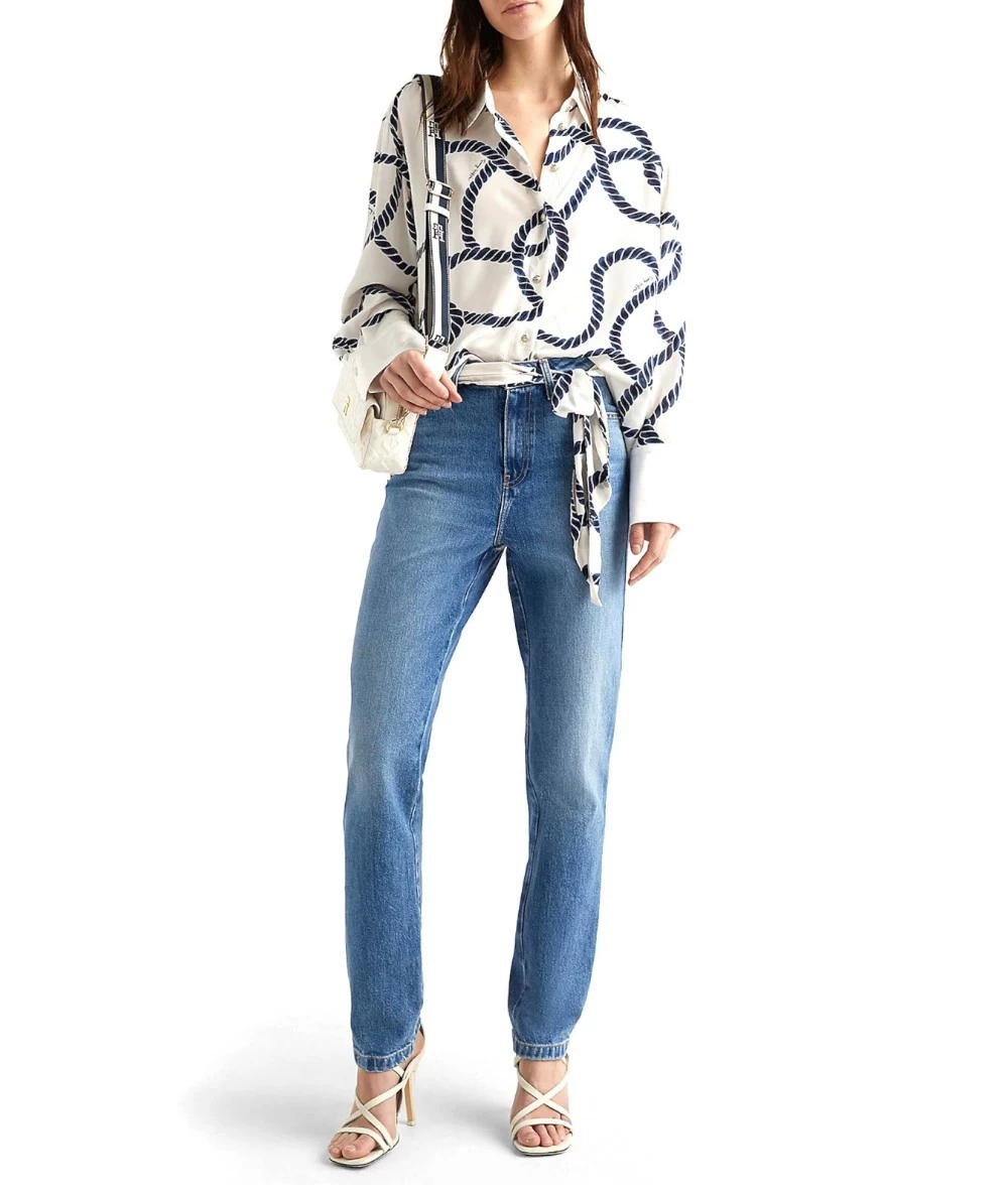 Tommy Hilfiger Μακρυμάνικο Γυναικείο Πουκάμισο 5