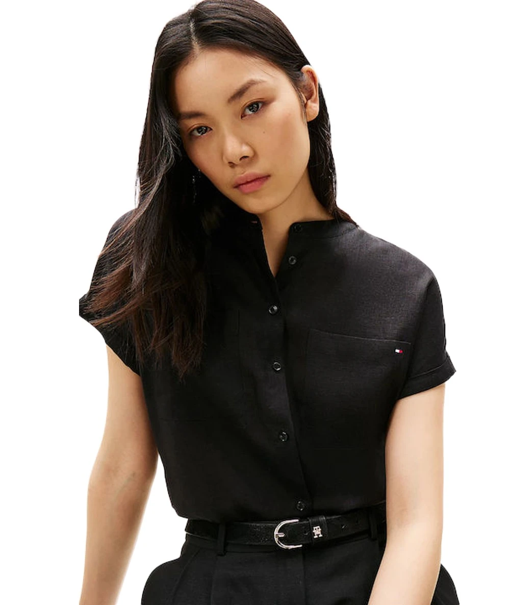 Tommy Hilfiger Γυναικείο Λινό Πουκάμισο Relaxed fit 2