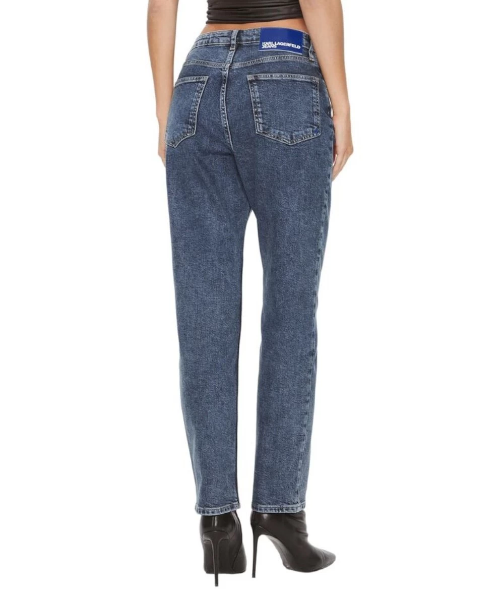 KARL LAGERFELD JEANS Γυναικείο Ψηλόμεσο Παντελόνι 2