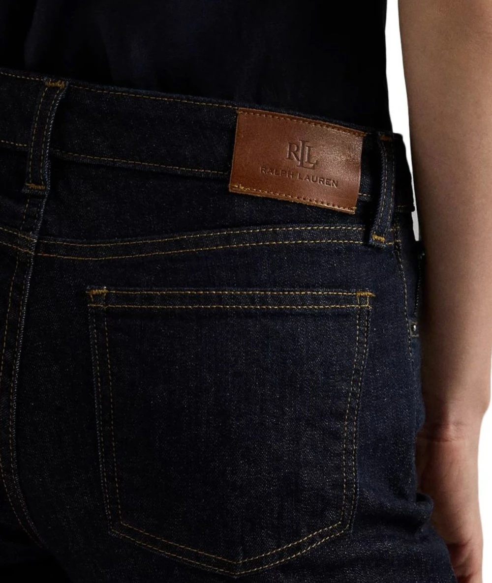 Ralph Lauren Women's Mid-Rise Straight Jeans 4