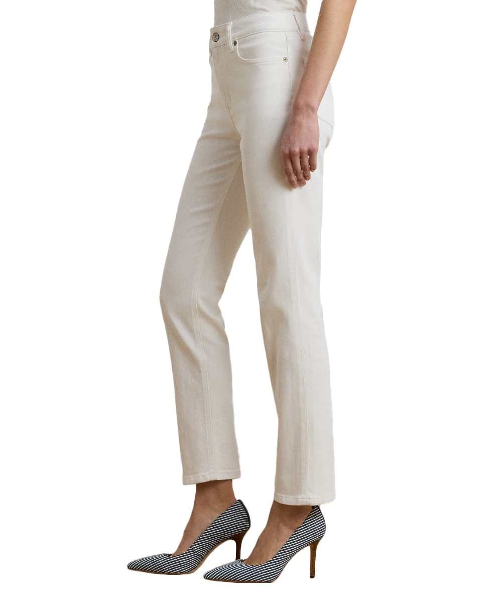 Ralph Lauren Women's High Rise Straight Ankle High Waist Jeans. 2