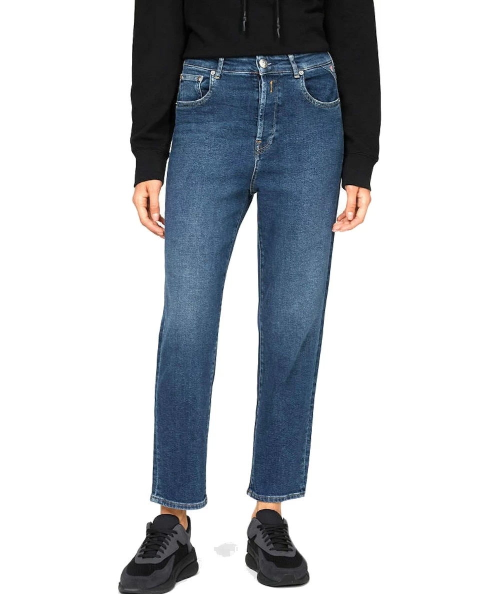 Replay Tyna High Waist Mom Fit Women Jean Pants 1