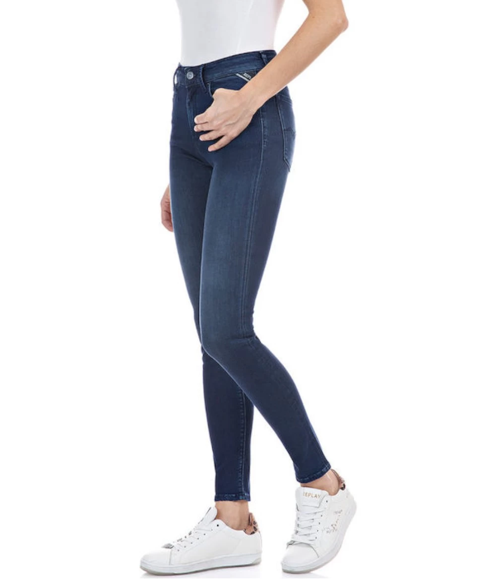Replay Luzien Women's High Waisted Jean Pants. 2