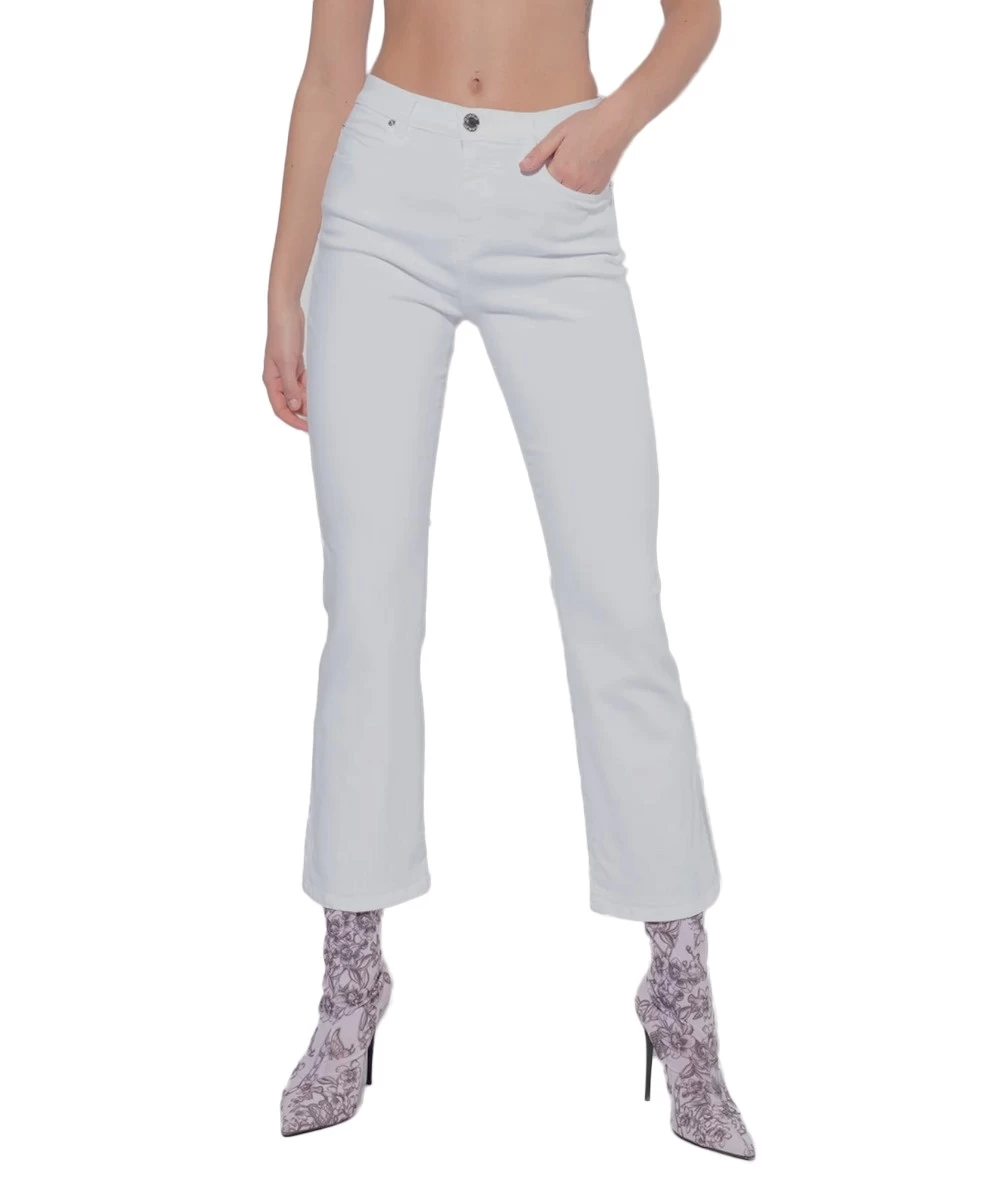 PINKO Γυναικείο Τζιν Από Ελαστικό Bull Ύφασμα. 1