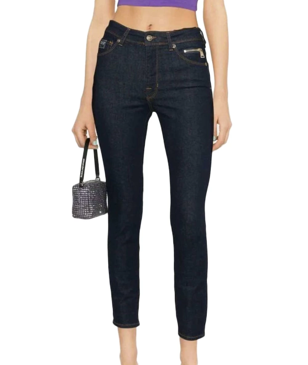 Versace Γυναικείο βαμβακερό Jean Παντελόνι. 1