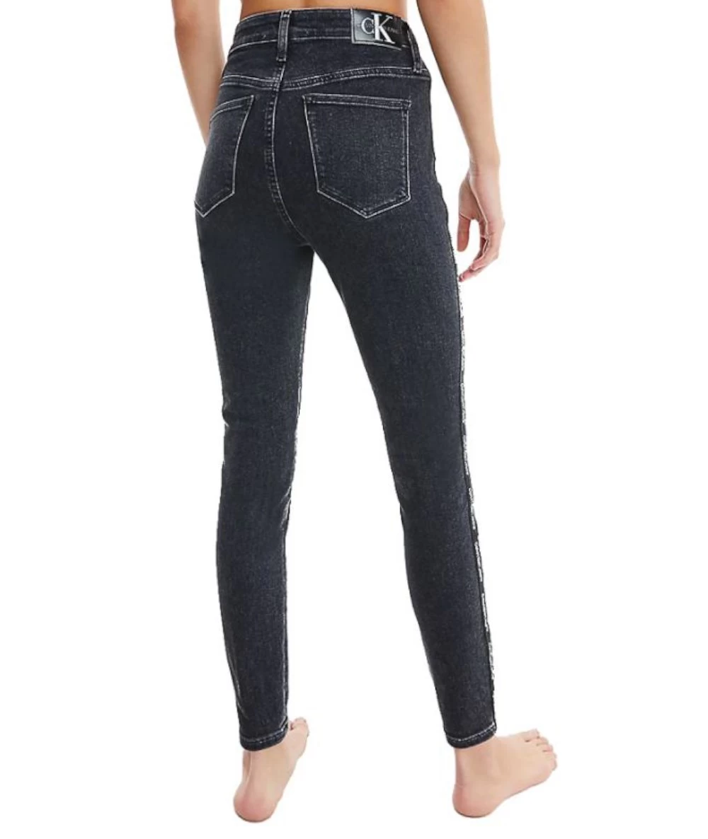 Calvin Klein Ψηλόμεσο Skinny Fit Γυναικείο Jean Παντελόνι. 2